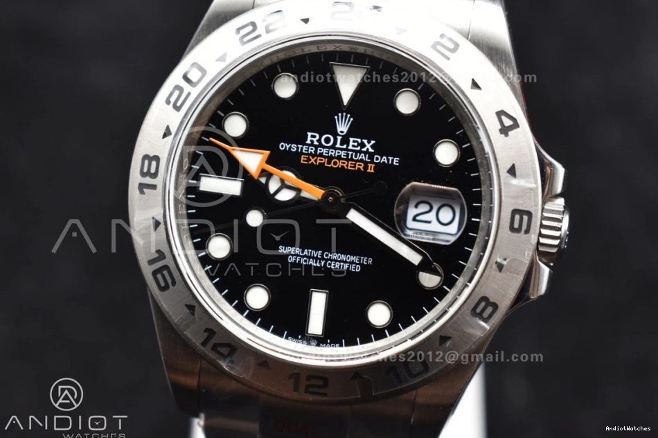 Bracelet VR3285 Best Black on CHS GMF WellDesigned II Edition 226570 904L Dial 847 42mm 1:1 Explorer Black SS 1221